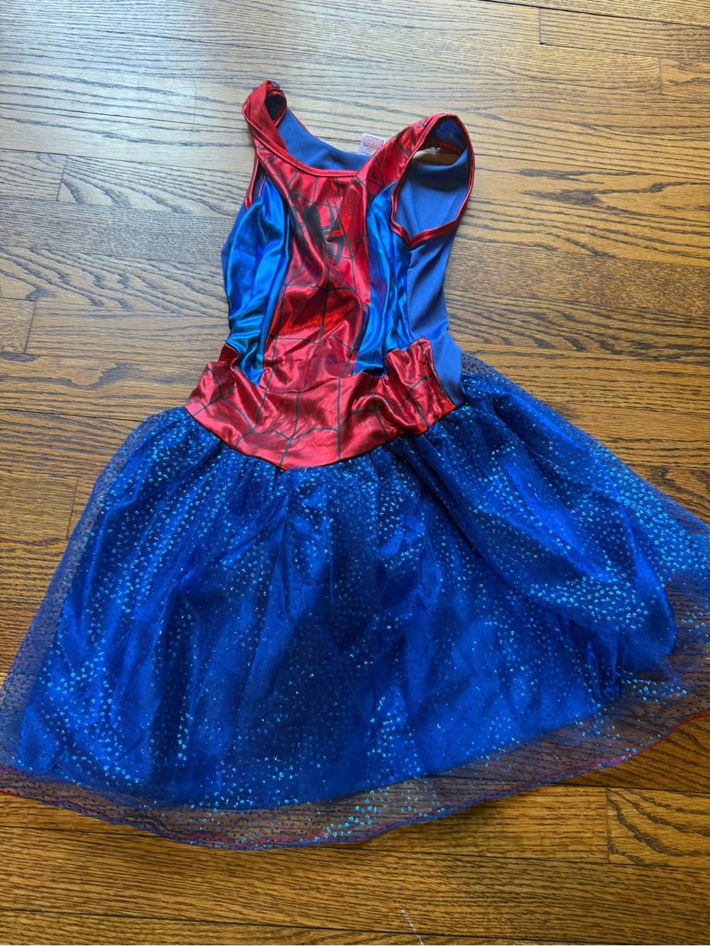 Marvel Girls Red and Blue Superhero Tutu Dress